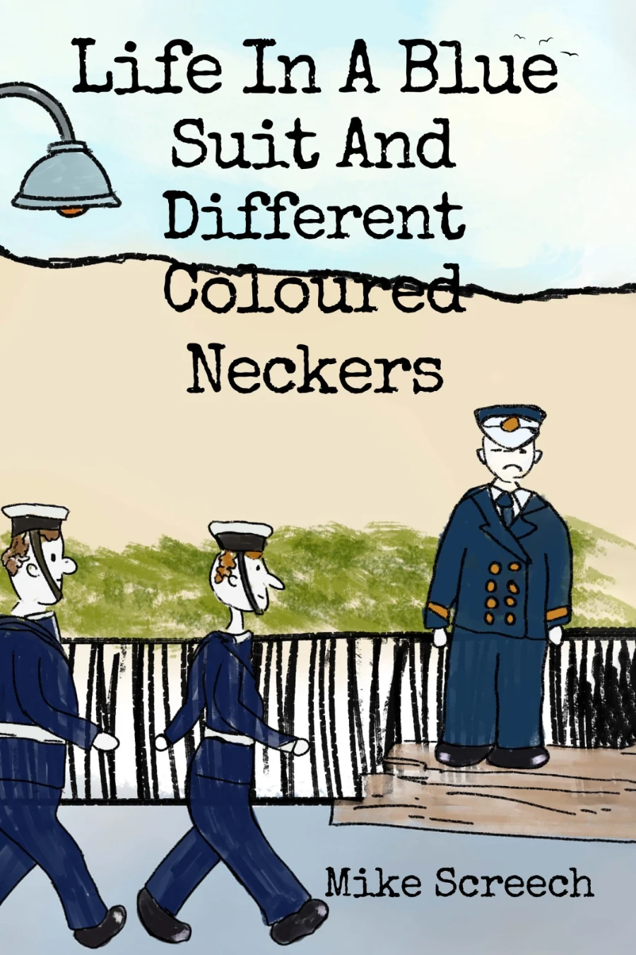 Life in a Blue Suit and Different Coloured Neckers book cover